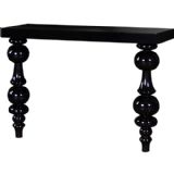 Boutique Black Gloss Console Table - Small